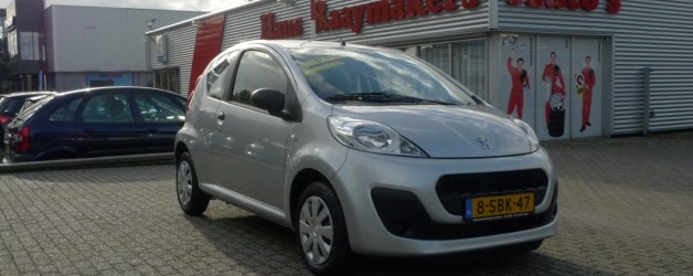 Peugeot 107 verkocht